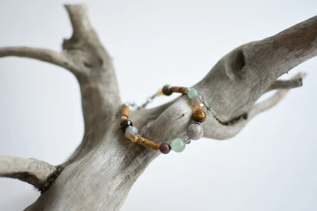 Браслет с натуральными камнями